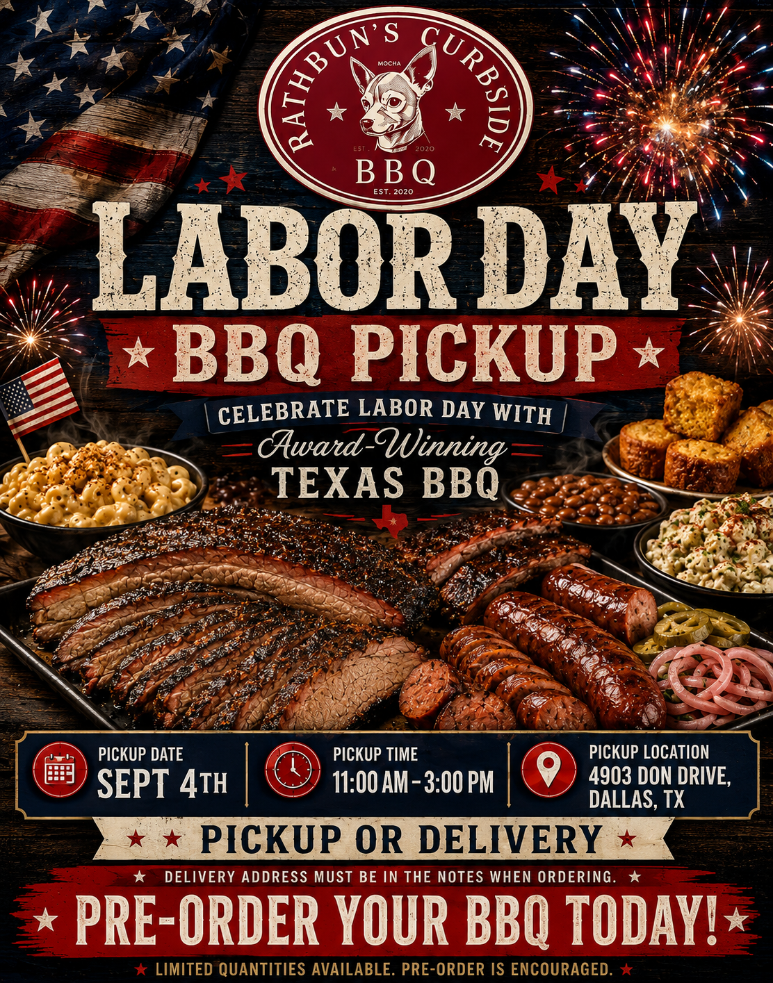 Labor Day - Rathbun's Curbside BBQ